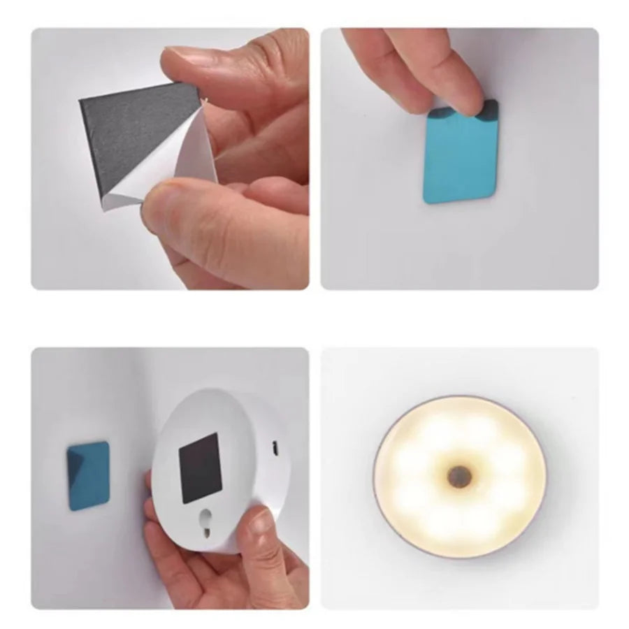 Round Motion Sensor  LED Light