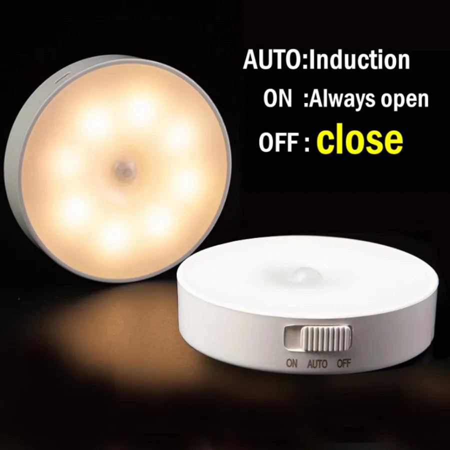 Round Motion Sensor  LED Light