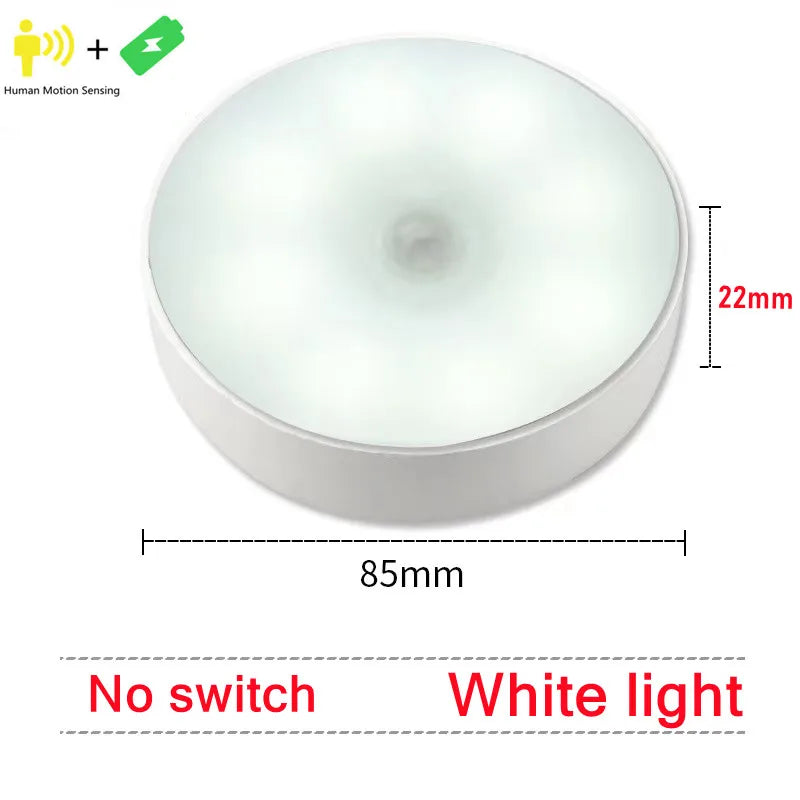Round Motion Sensor  LED Light